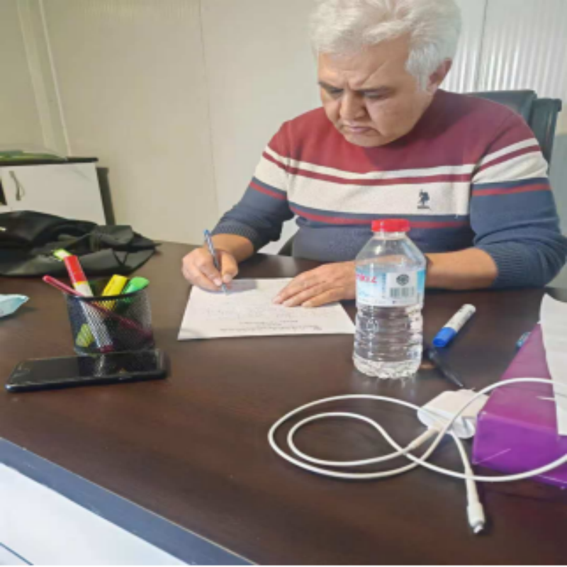 Sign a contract with the client