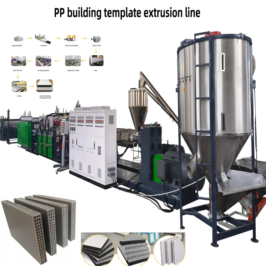 PP Hollow Grid Board Production Line