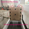 100mm PVD Water Drainage Sheet Profile Board Extrusion Machine