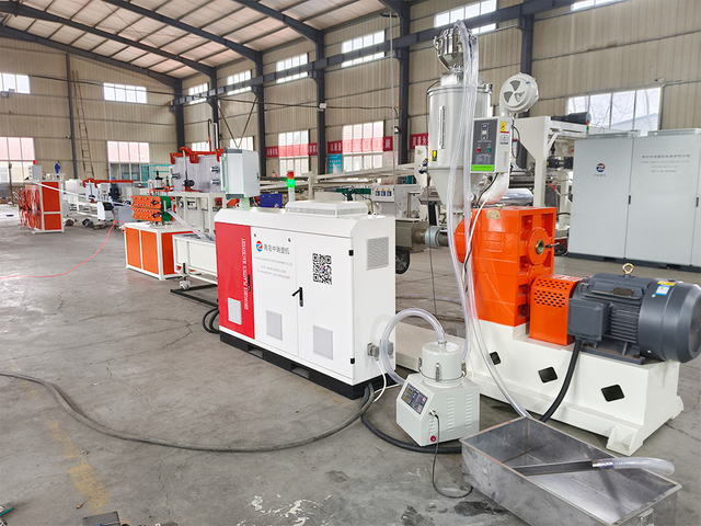 100mm PVD Water Drainage Sheet Profile Board Extrusion Machine